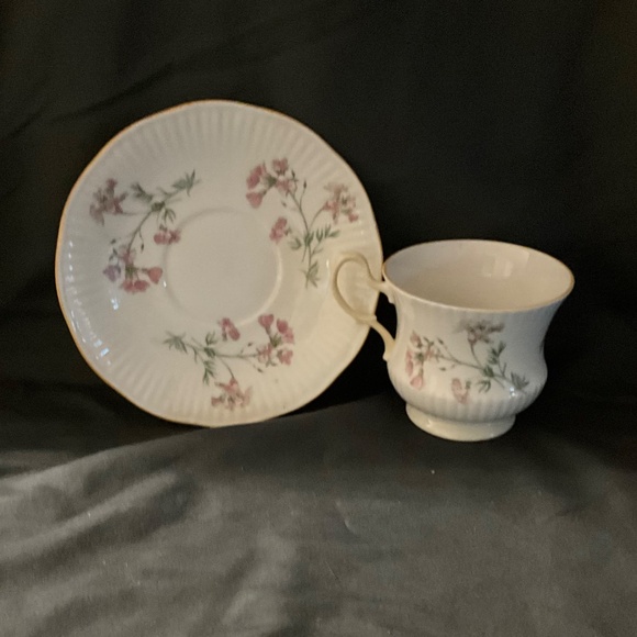 Queen’s China/Rosina China CO English Tea Cup & Saucer - Picture 2 of 3